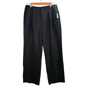 GAP Pleated Wide Leg Pants Women‎ Size 12 Trousers Office Work Staple Basic